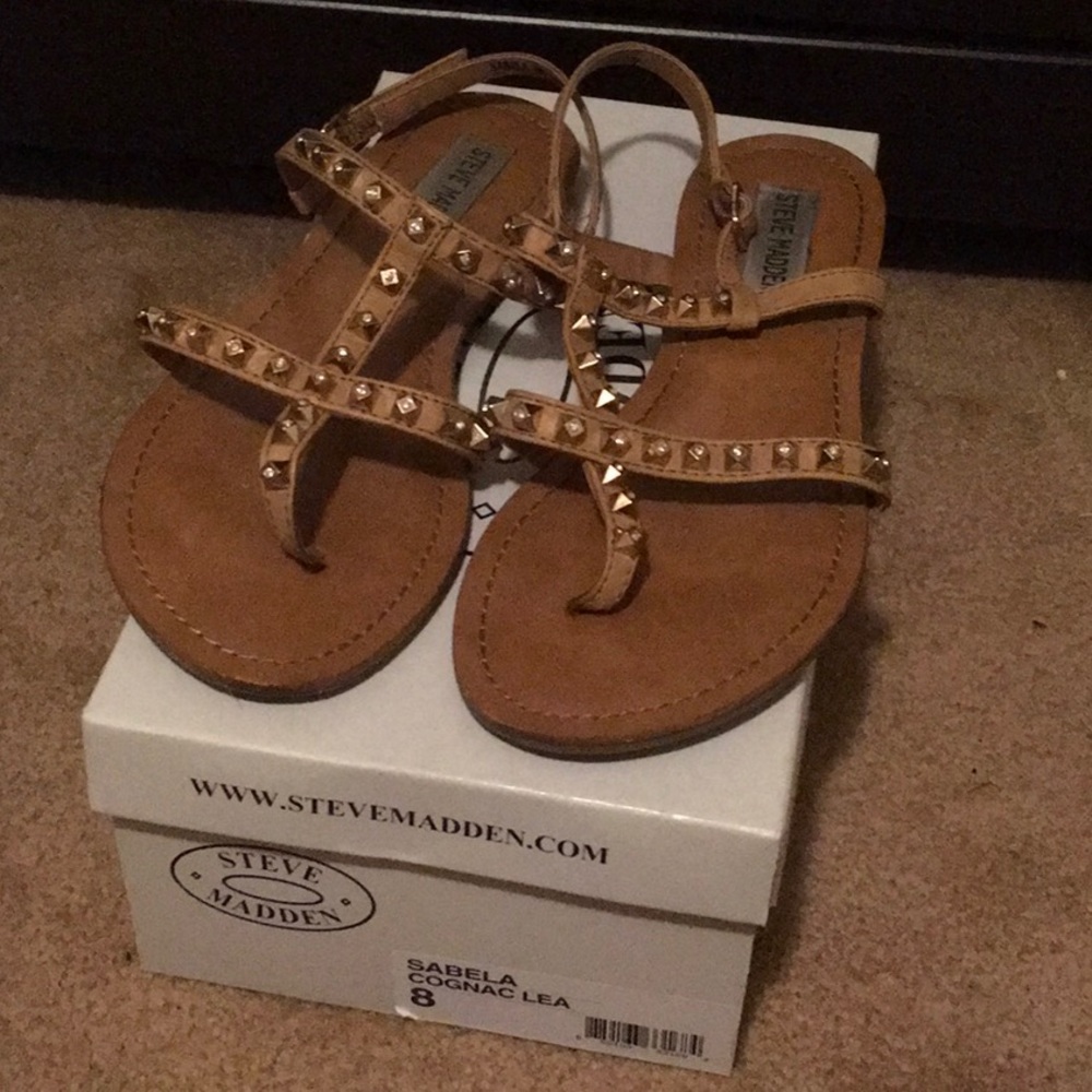SM studded sandals